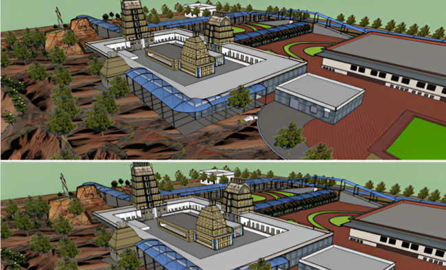 Master Planning for Sri Gnana Saraswati Temple, Basar temple
